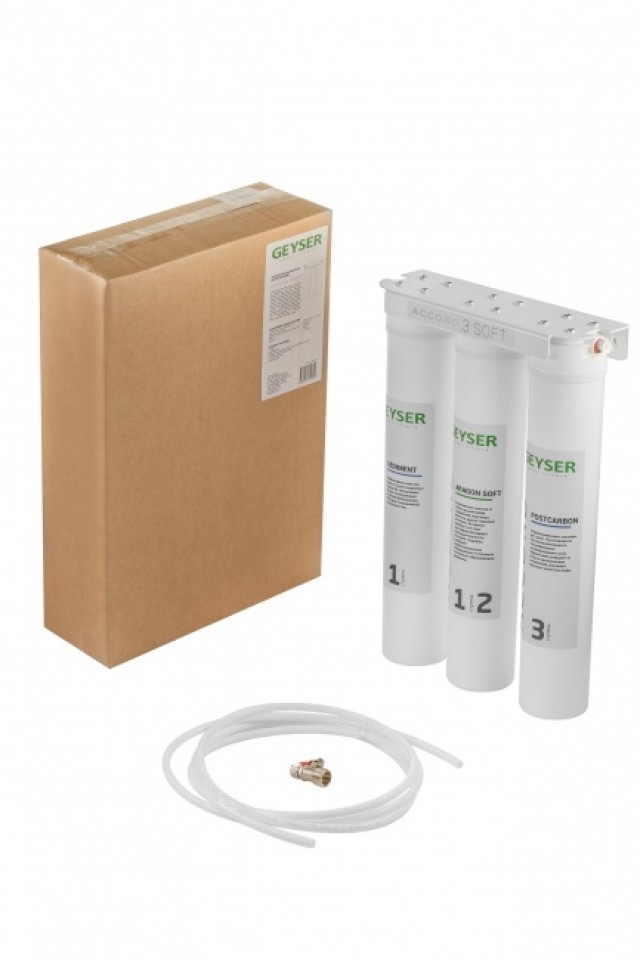 Проточный фильтр Гейзер Accord 3 Soft