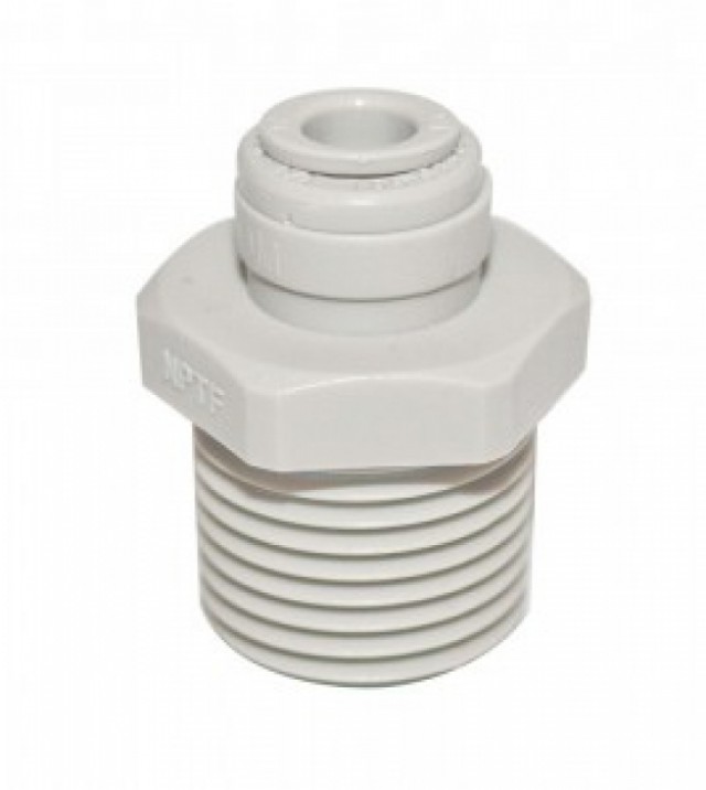 Прямой фитинг 1/2" на 1/4"