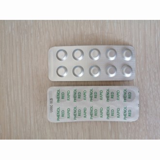 Таблетки для тестера Phenol Red 10 шт